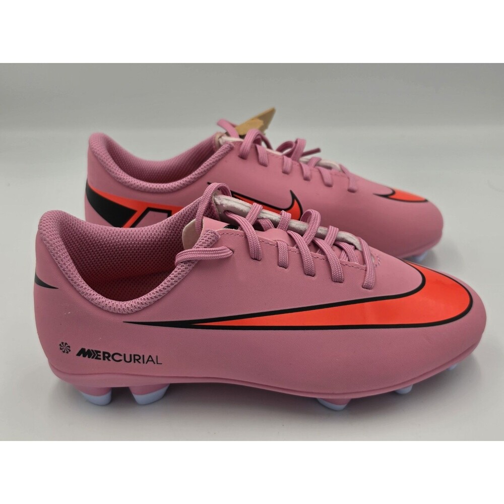 Nike Jr Vapor 16 Club FG/MG Soccer Cleats Pink Youth US Size 2Y